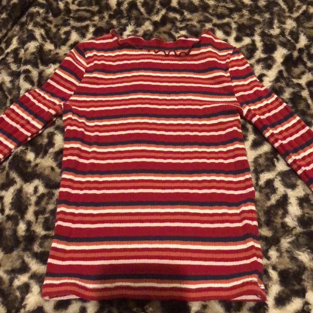 Striped Long Sleeved Top